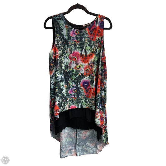 Tunic Sleeveless By Pamela Mccoy In Multi-colored, Size: L