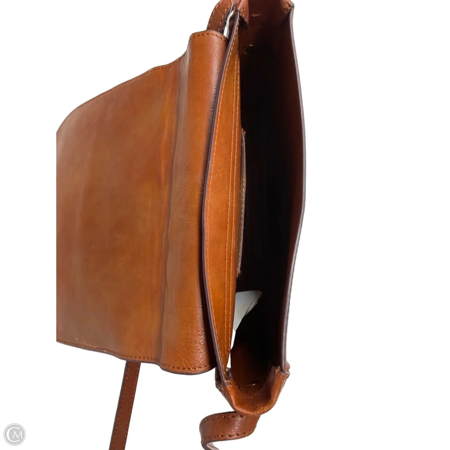Crossbody Leather By Banana Republic, Size: Medium