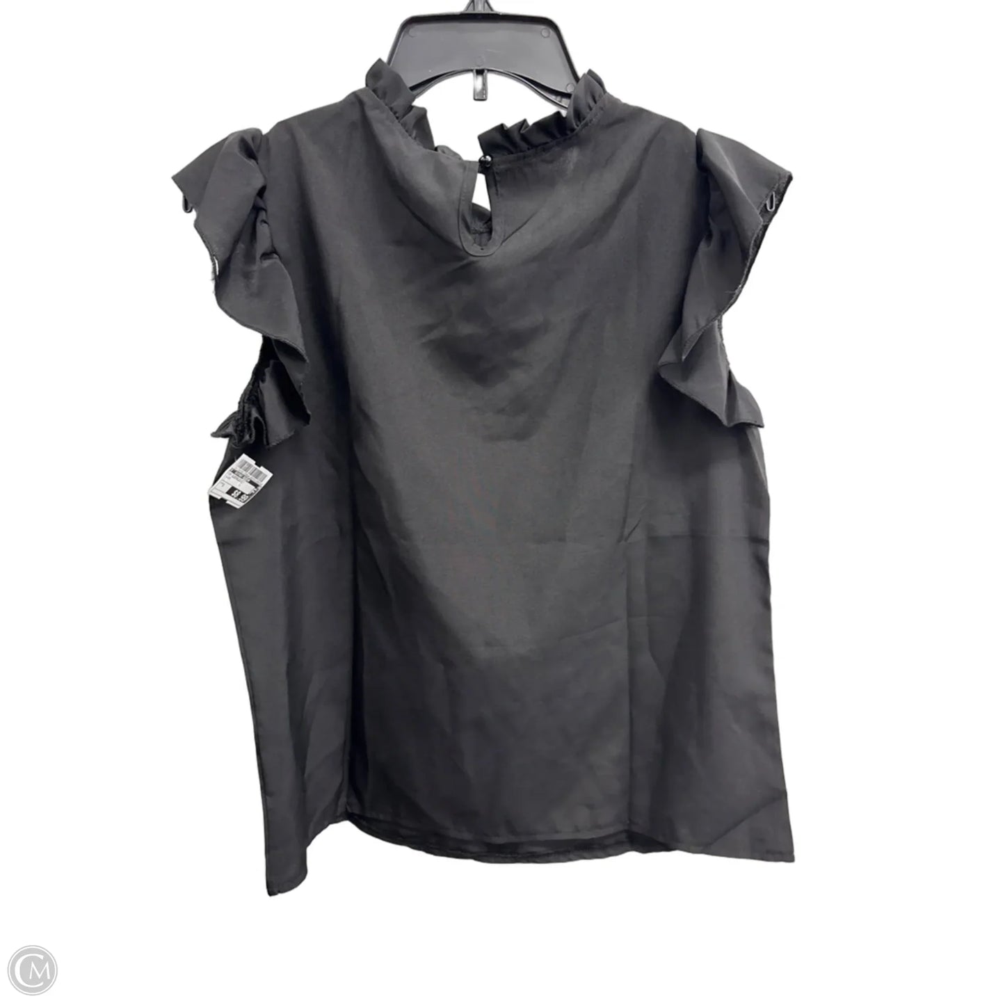 Top Sleeveless By Clothes Mentor In Black, Size: S