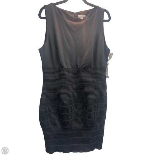 Dress Party Midi By New York And Co In Black, Size: Xl