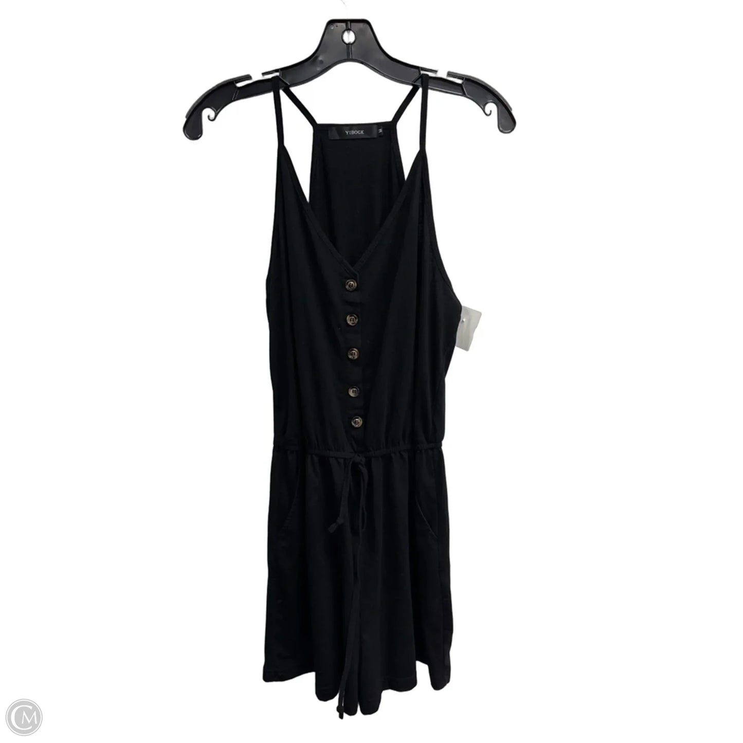 Romper By Clothes Mentor In Black, Size: M
