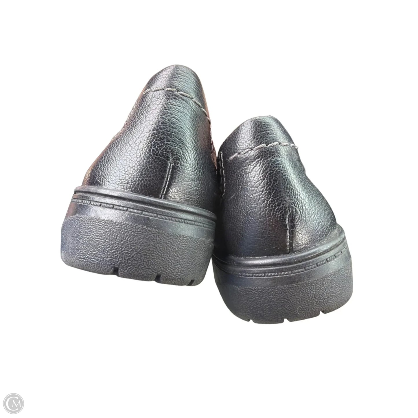 Shoes Flats By Clarks In Black, Size: 8.5