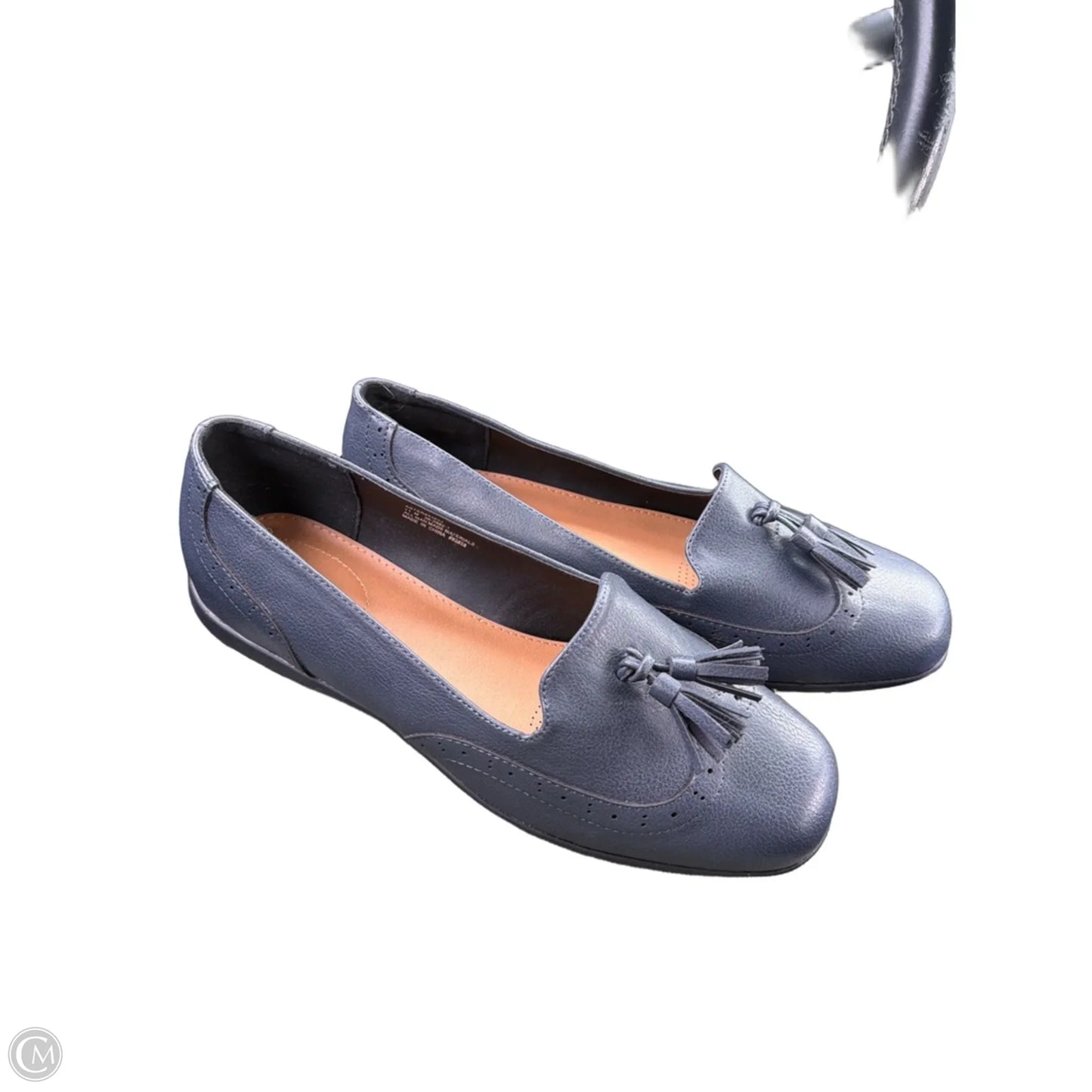 Shoes Flats By Comfortview In Navy, Size: 11