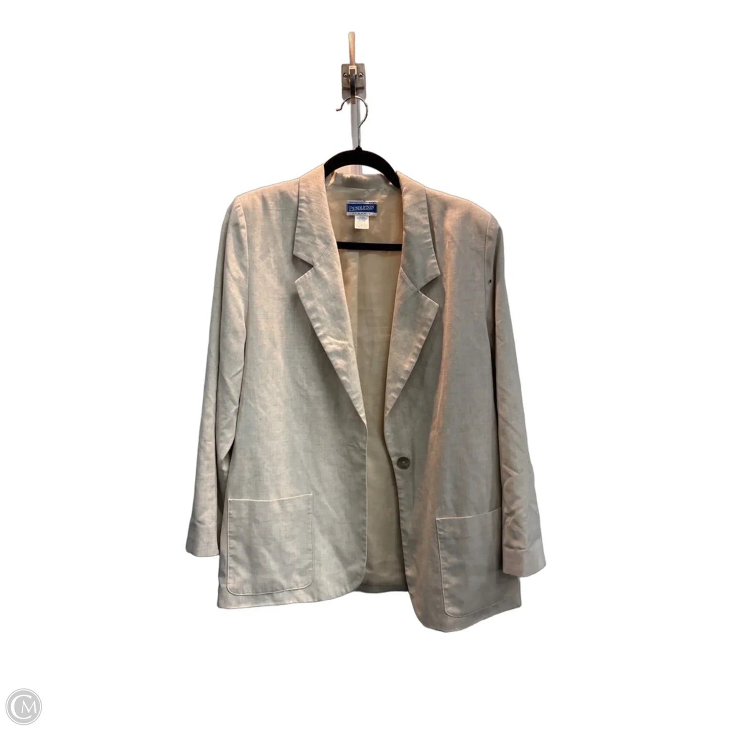 Blazer By Pendleton In Beige, Size: L