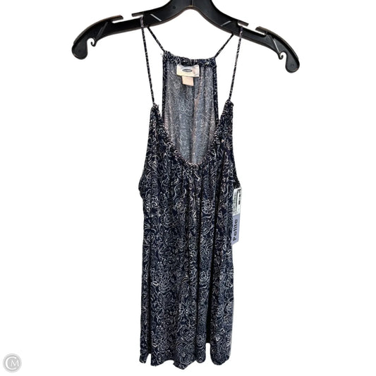 Top Sleeveless By Old Navy In Navy, Size: Sp