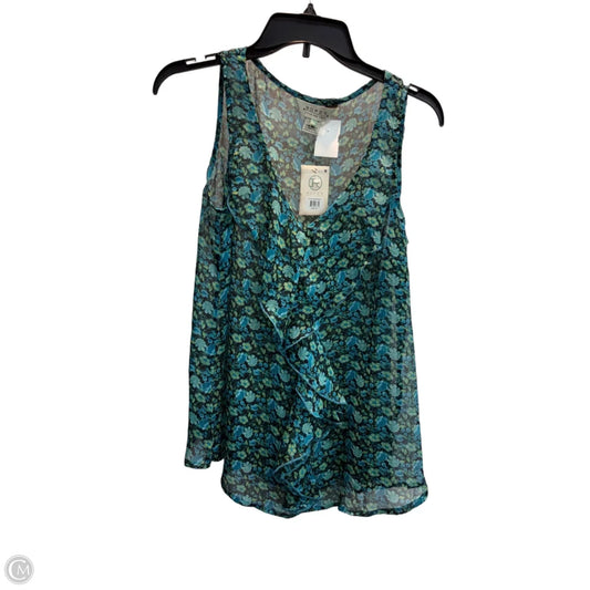 Top Sleeveless By Roper In Floral Print, Size: M