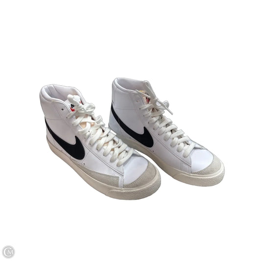 Shoes Athletic By Nike In White, Size: 9.5