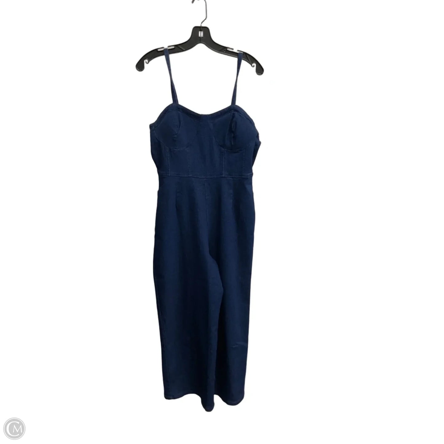 Jumpsuit By Derek Heart In Blue Denim, Size: M