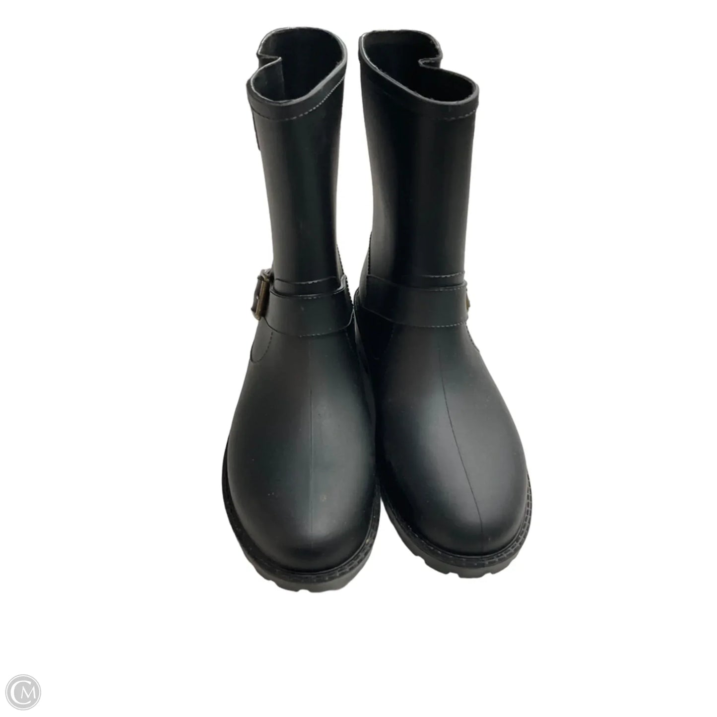 Boots Rain By Time And Tru In Black, Size: 7