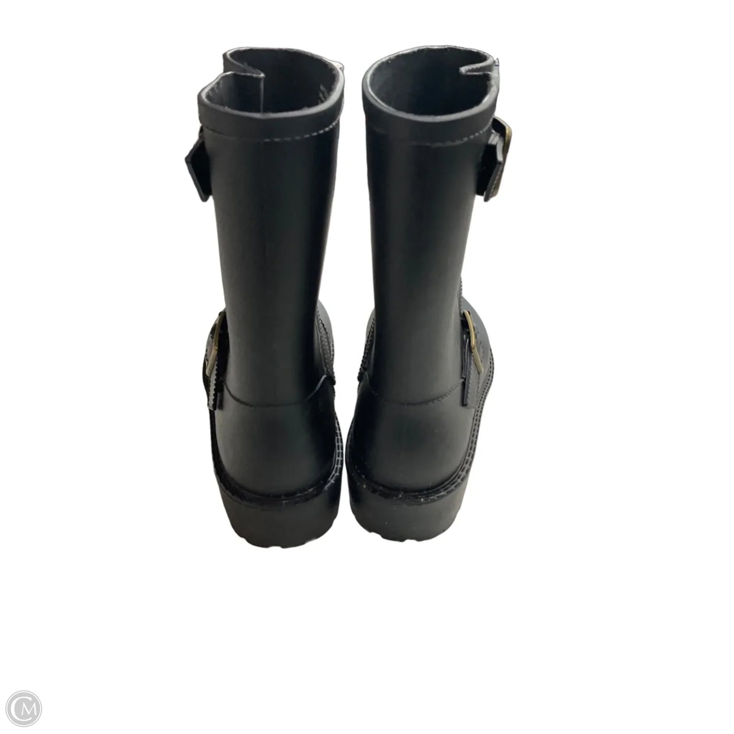 Boots Rain By Time And Tru In Black, Size: 7