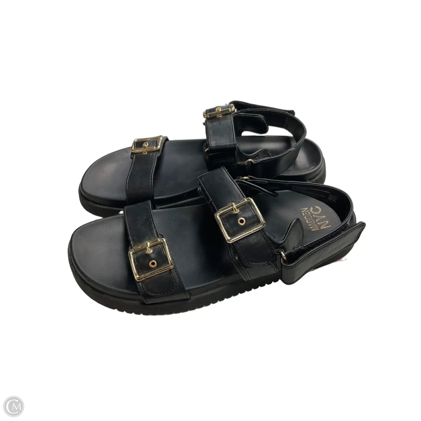 Sandals Flats By Madden Nyc In Black, Size: 9.5