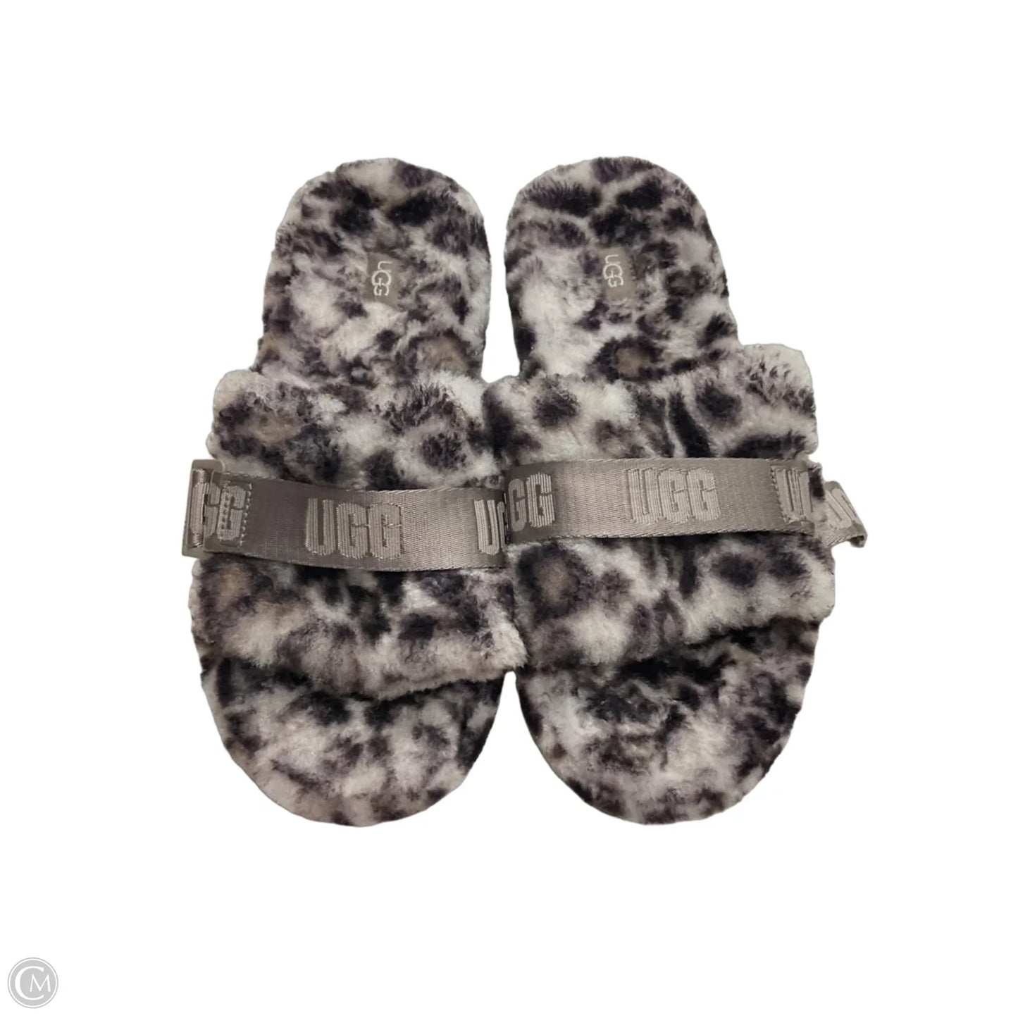 Sandals Designer By Ugg In Animal Print, Size: 9