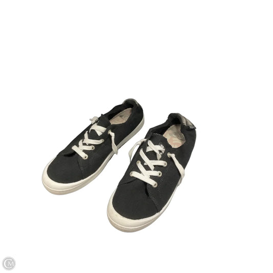 Shoes Sneakers By Roxy In Black, Size: 9.5
