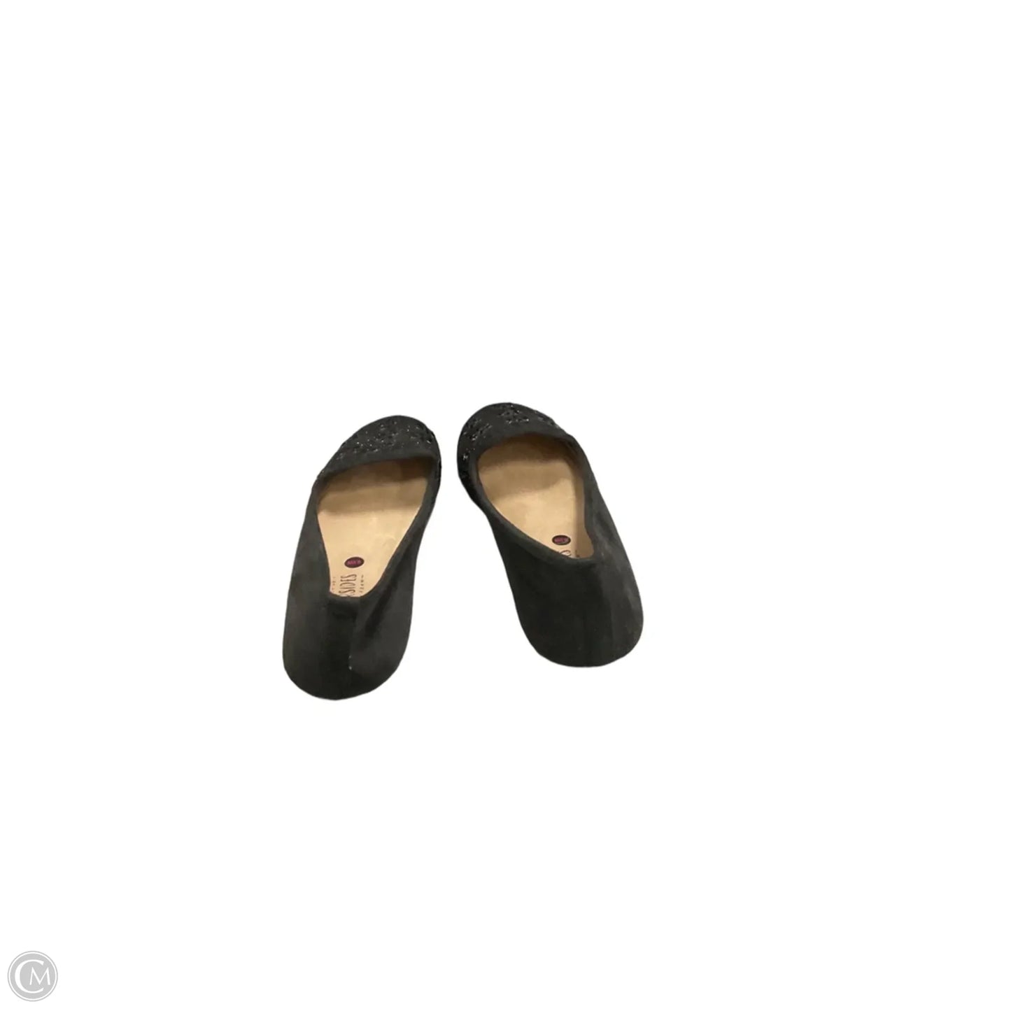 Shoes Flats By Clothes Mentor In Black, Size: 9.5
