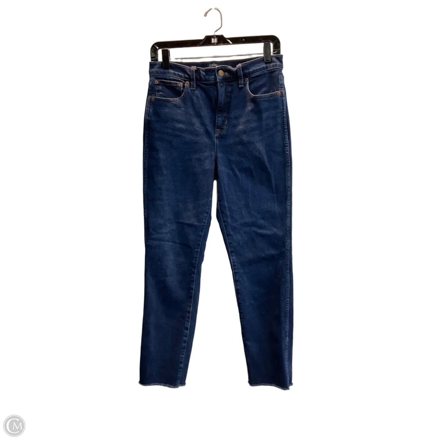 Jeans Straight By J. Crew In Blue, Size: 4