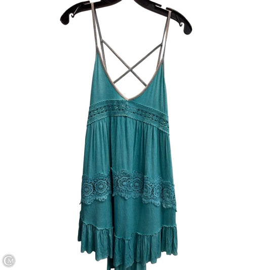 Tunic Sleeveless By Pol In Blue, Size: S