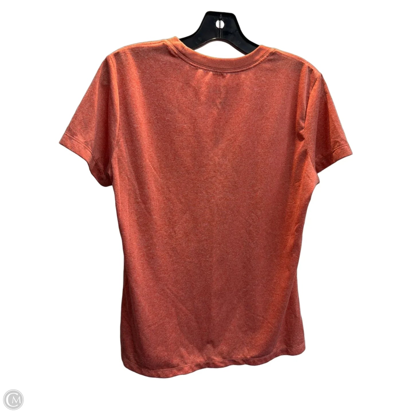 Top Short Sleeve Basic By Nike Apparel In Orange, Size: M