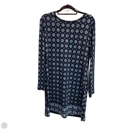 Dress Party Midi By Michael By Michael Kors In Navy, Size: Xl