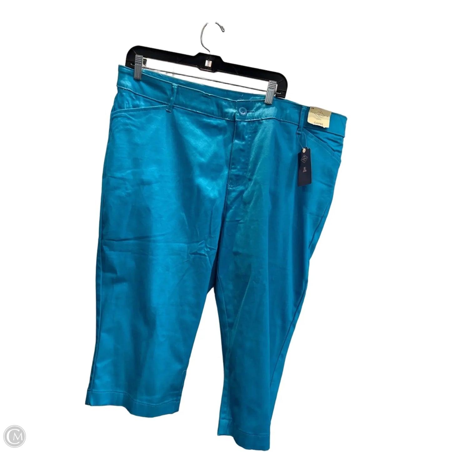Capris By St Johns Bay In Blue, Size: 20