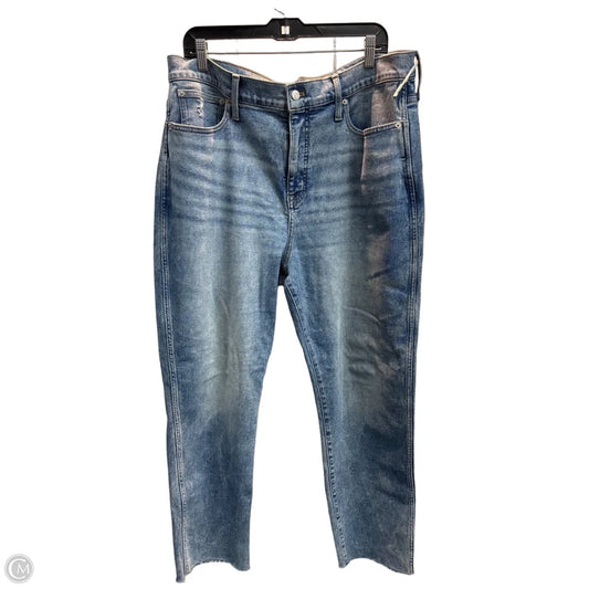 Jeans Straight By J. Crew In Blue, Size: 18
