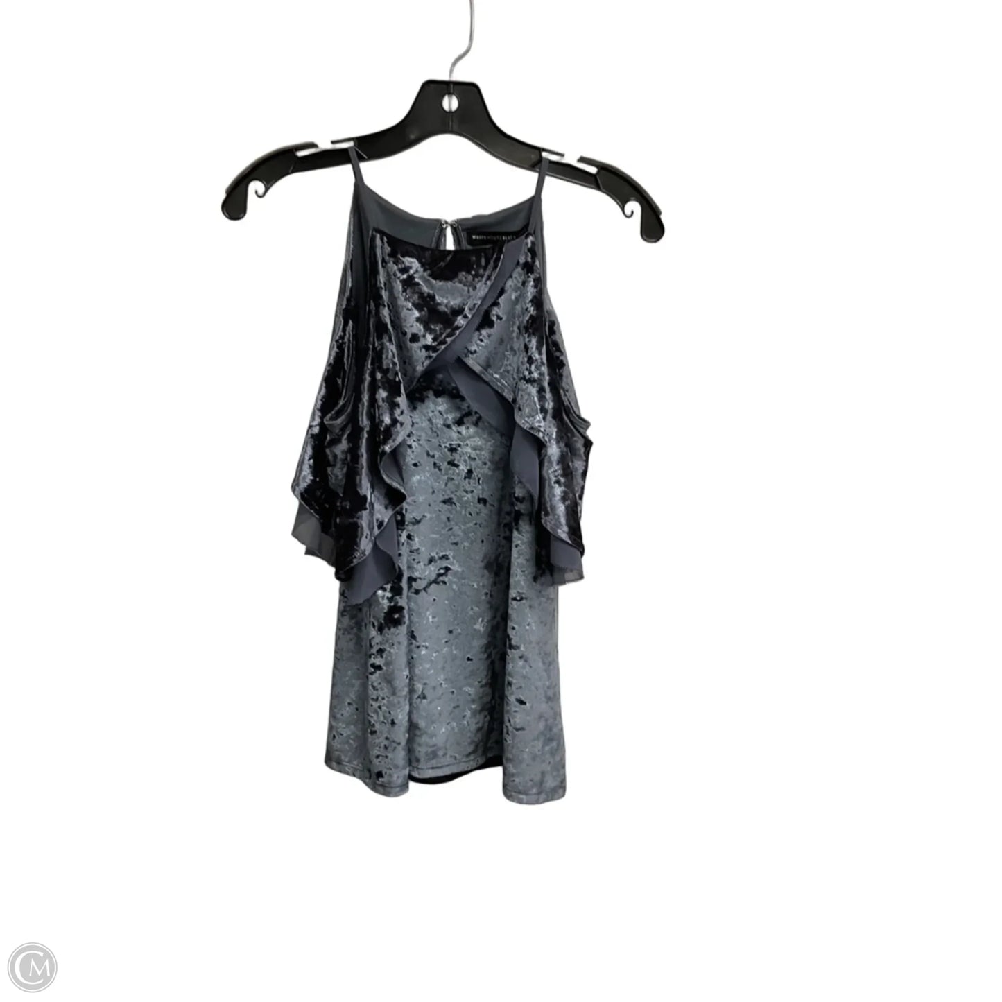 Top Short Sleeve By White House Black Market In Blue, Size: S