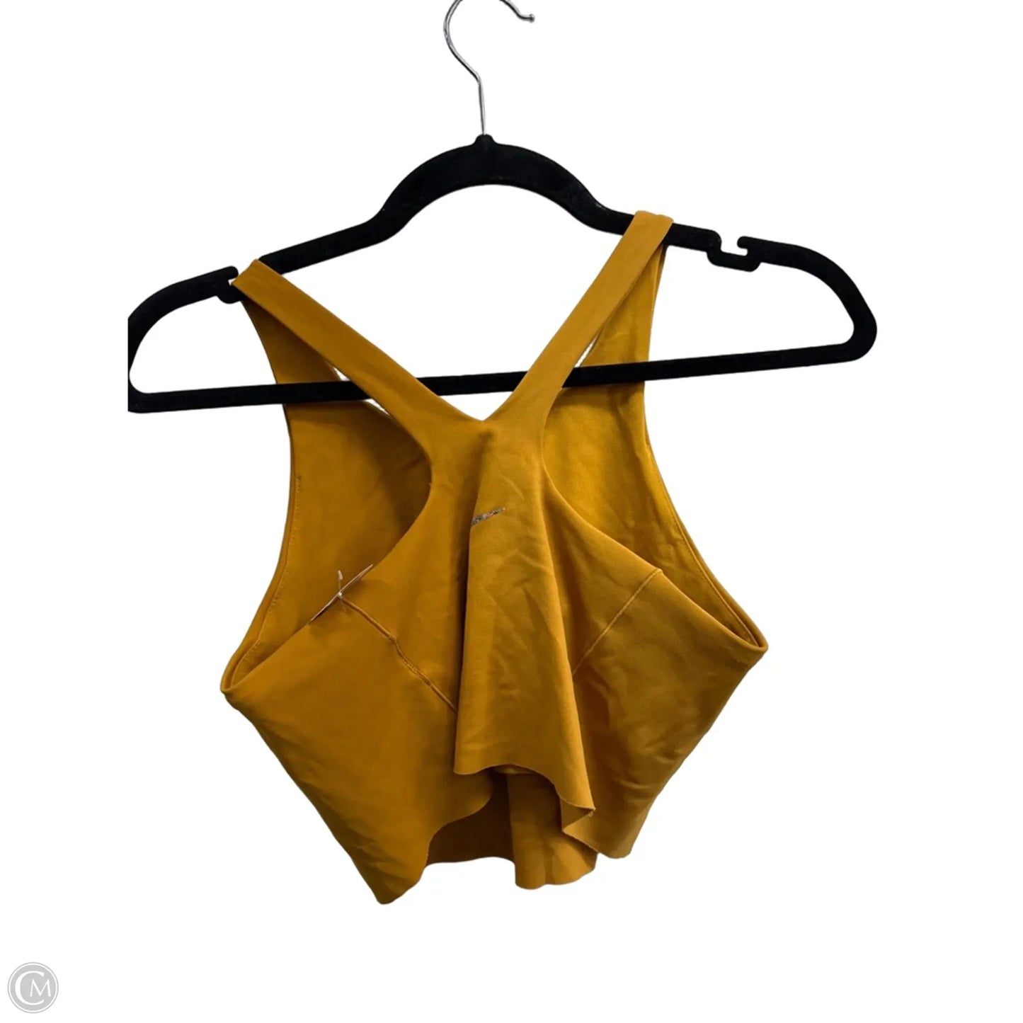 Athletic Bra By Nike Apparel In Yellow, Size: M
