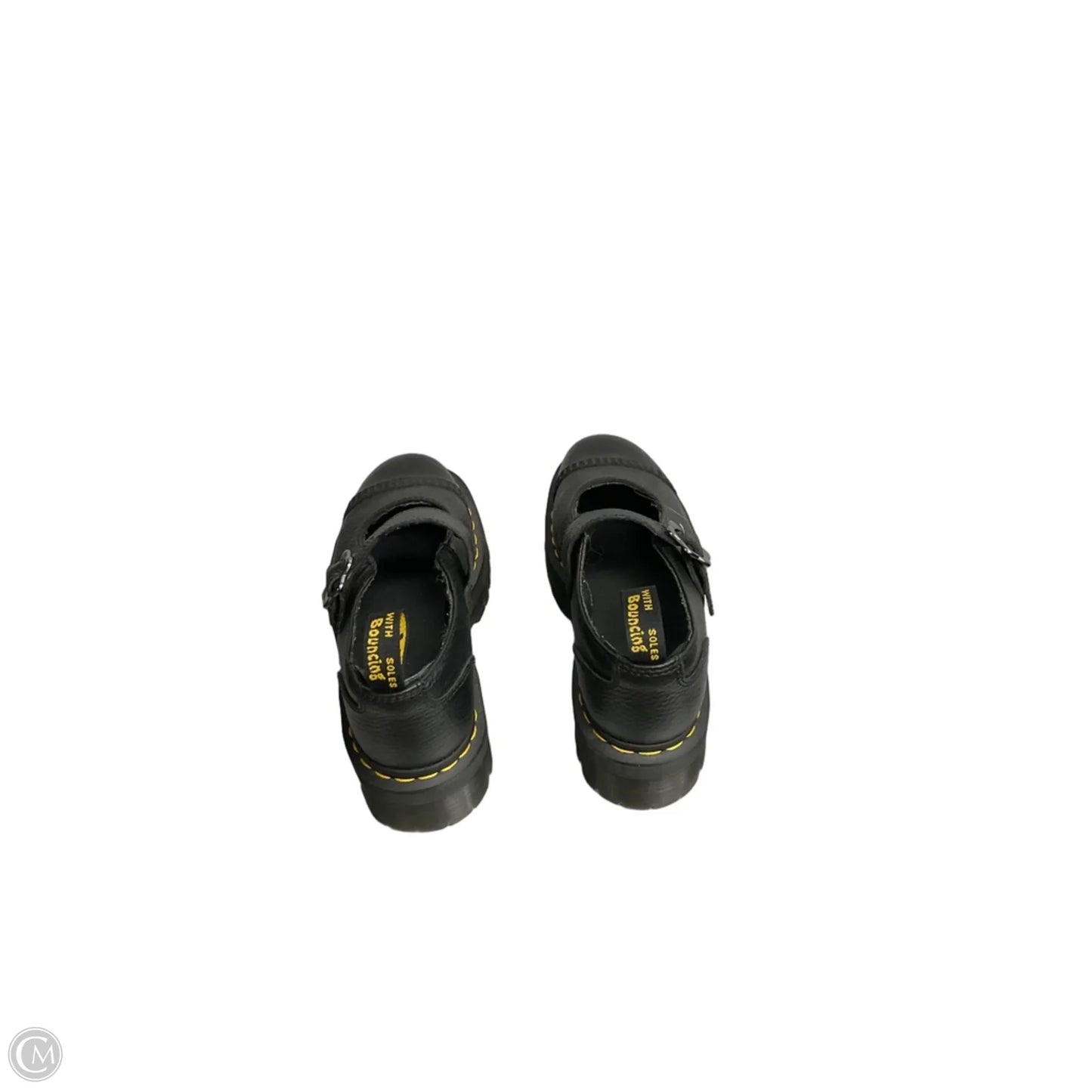 Shoes Heels Platform By Dr Martens In Black, Size: 9