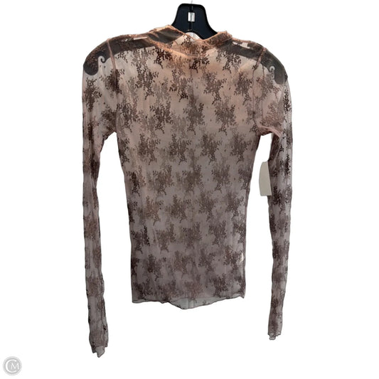 Top Long Sleeve Basic By Free People In Mauve, Size: Sp