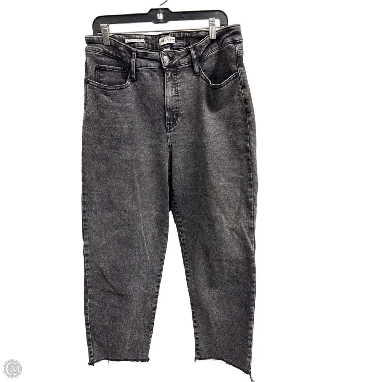 Jeans Straight By Ava & Viv In Black, Size: 16