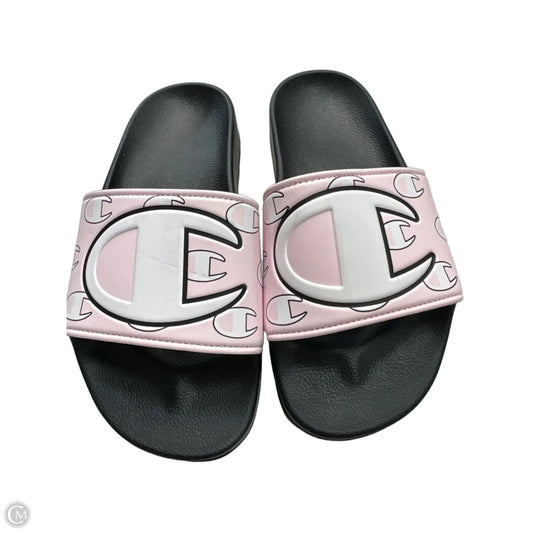 Sandals Sport By Champion In Pink, Size: 6