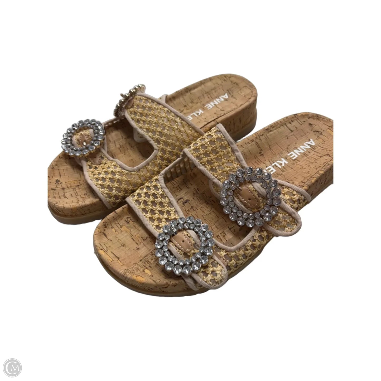 Sandals Flats By Anne Klein In Tan, Size: 6