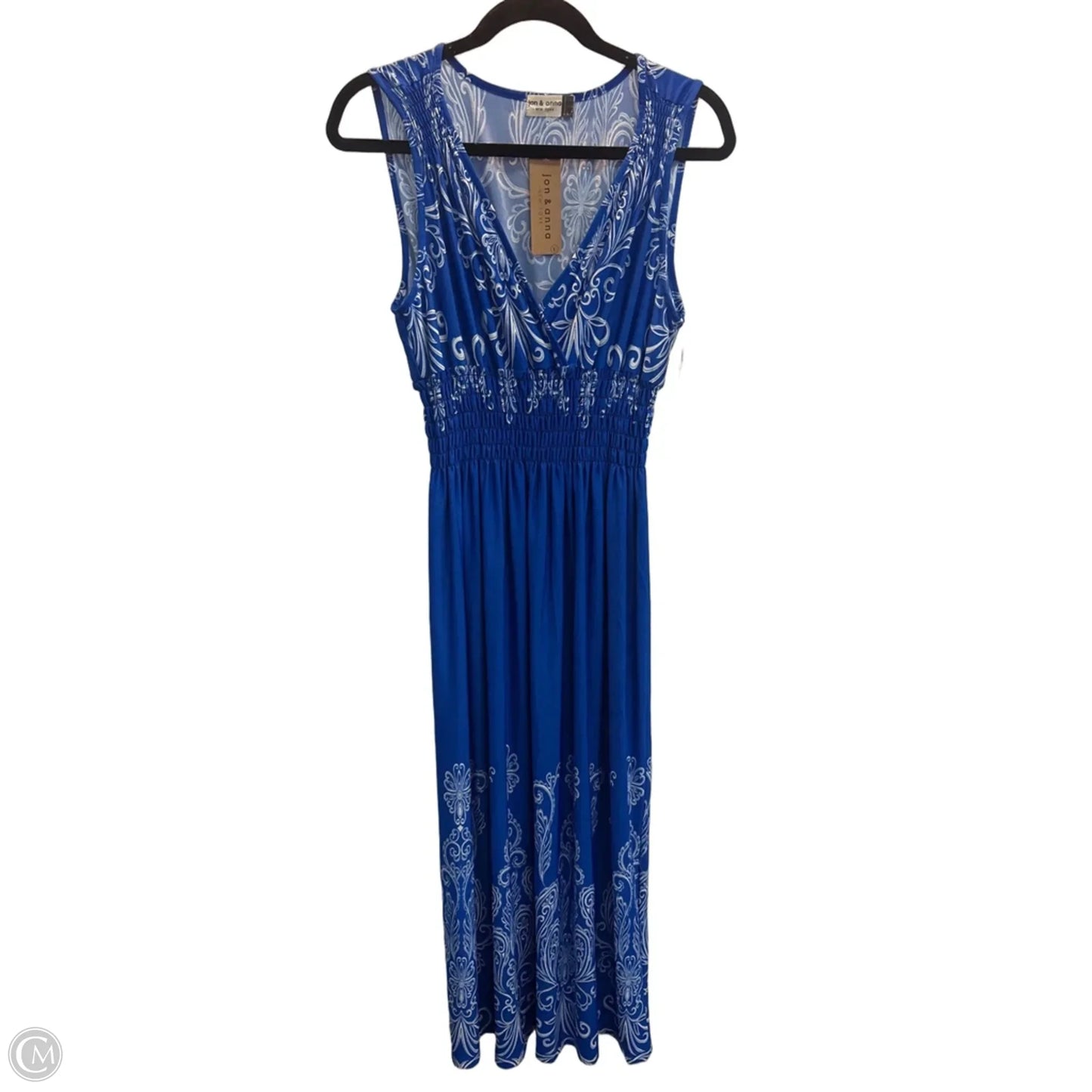 Dress Casual Maxi By Jon And Anna In Blue, Size: L