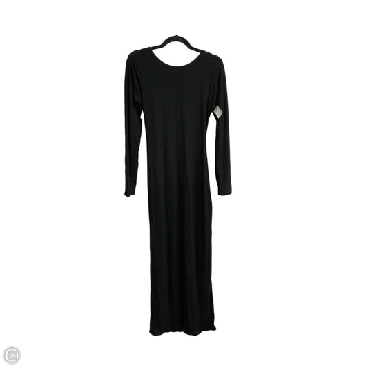 Dress Casual Maxi By Clothes Mentor In Black, Size: L