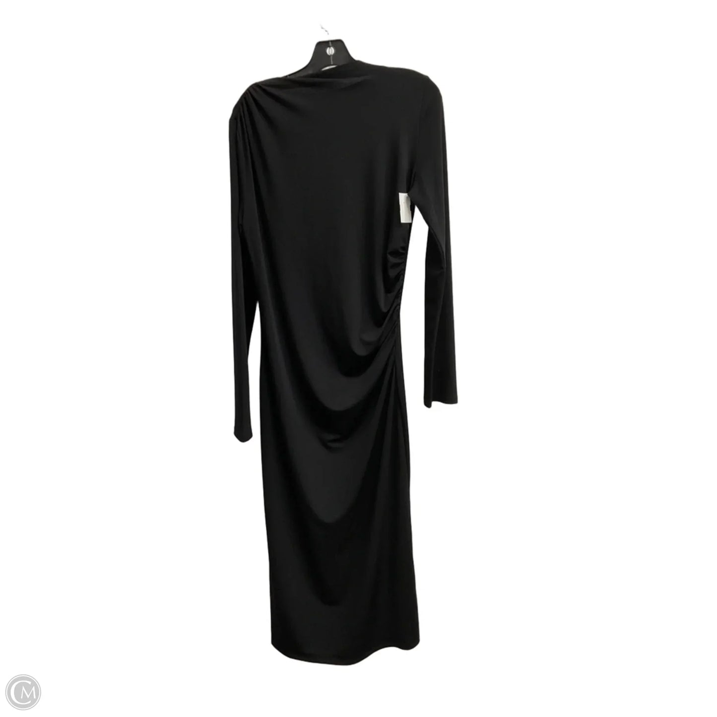 Dress Party Long By H&m In Black, Size: M