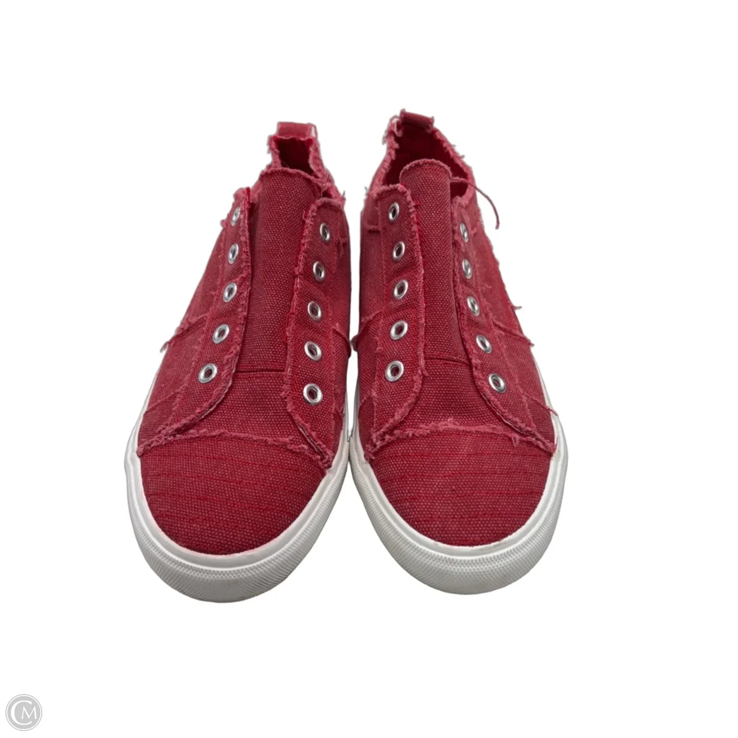 Shoes Sneakers By Corkys In Red, Size: 10