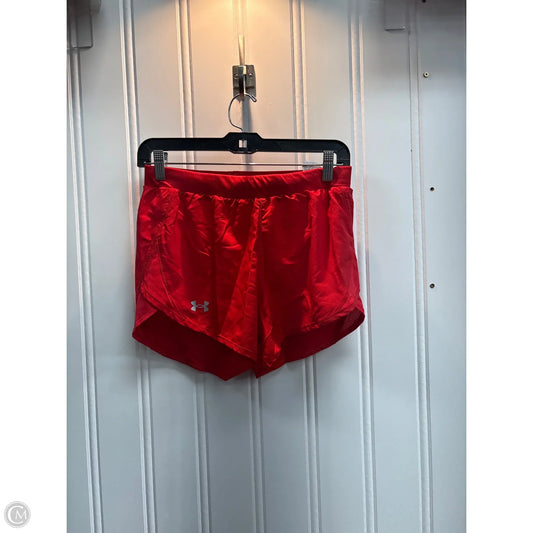 Athletic Shorts By Under Armour In Red, Size: S