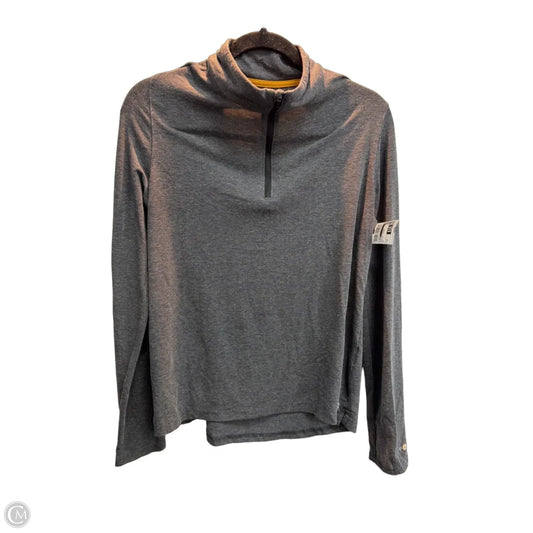 Sweatshirt Crewneck By Carhartt In Grey, Size: M