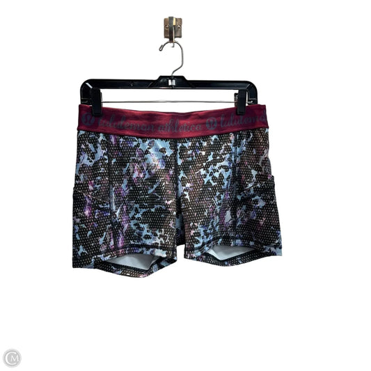Athletic Shorts By Lululemon In Multi-colored, Size: M