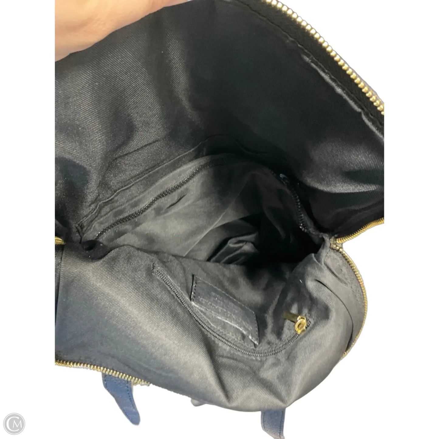 Backpack Leather By Clothes Mentor, Size: Medium