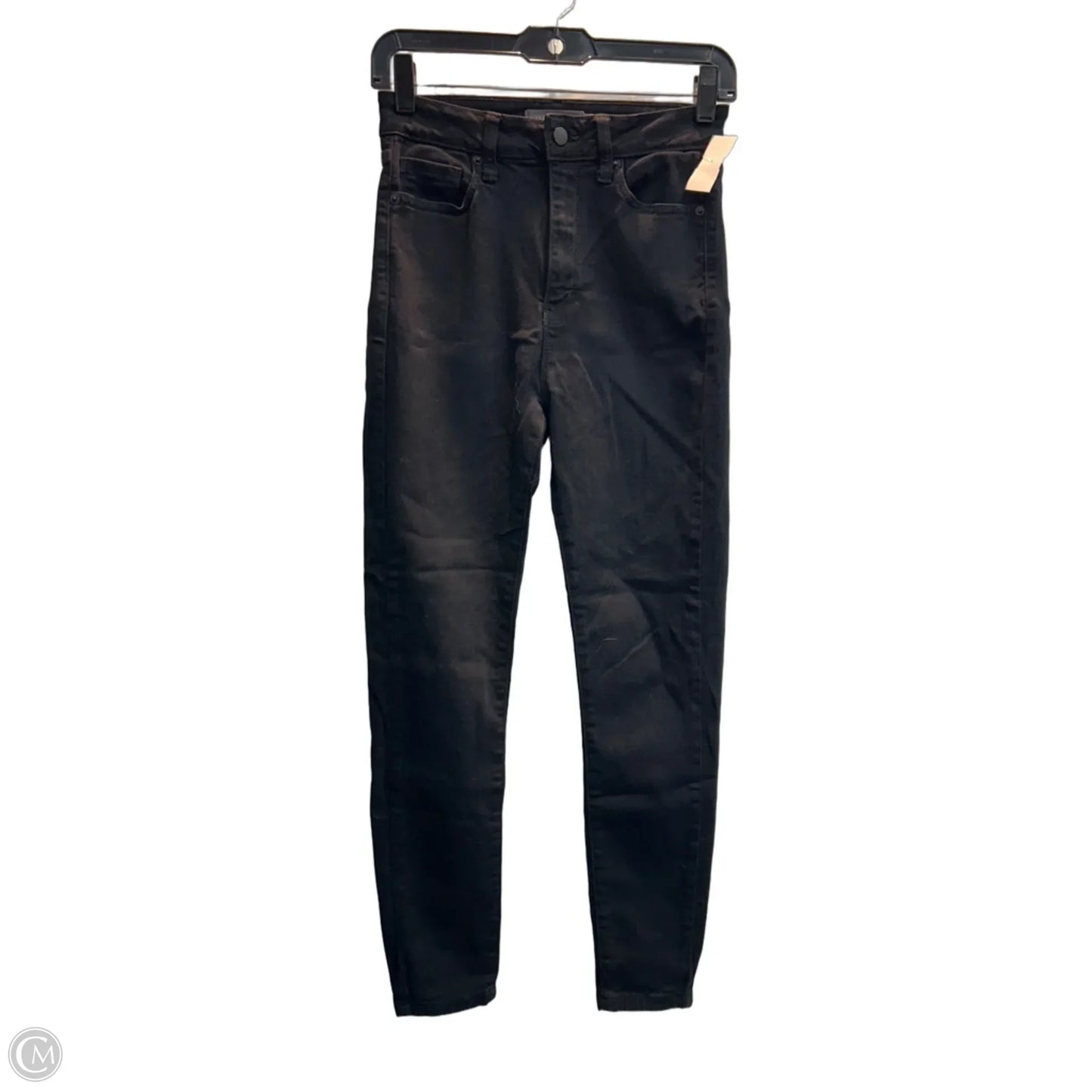 Jeans Skinny By Just Usa In Black, Size: 4