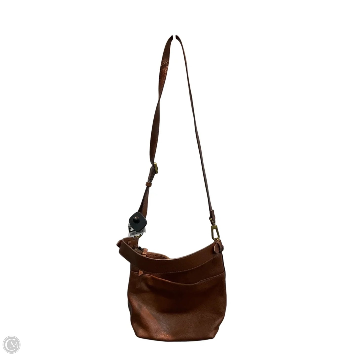 Crossbody Leather By Fossil, Size: Small