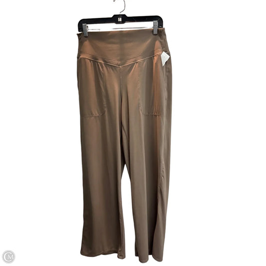 Athletic Pants By Halara In Taupe, Size: L