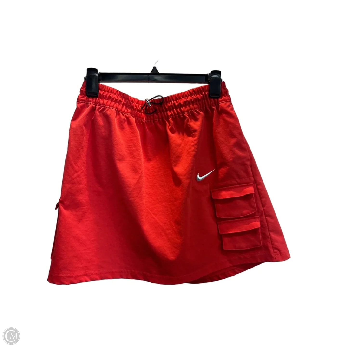 Athletic Skirt By Nike Apparel In Orange, Size: L