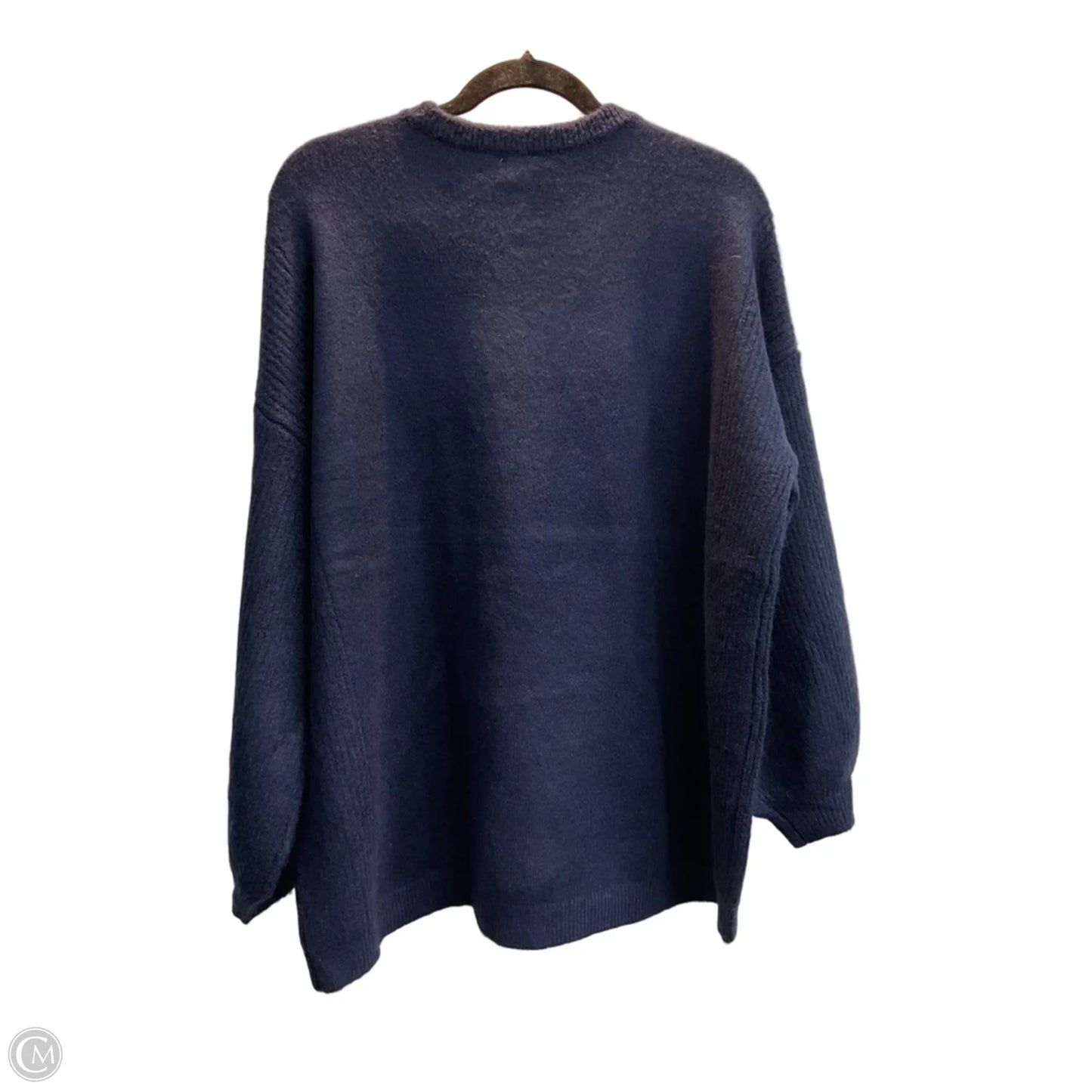 Sweater By Crown And Ivy In Navy, Size: Lp