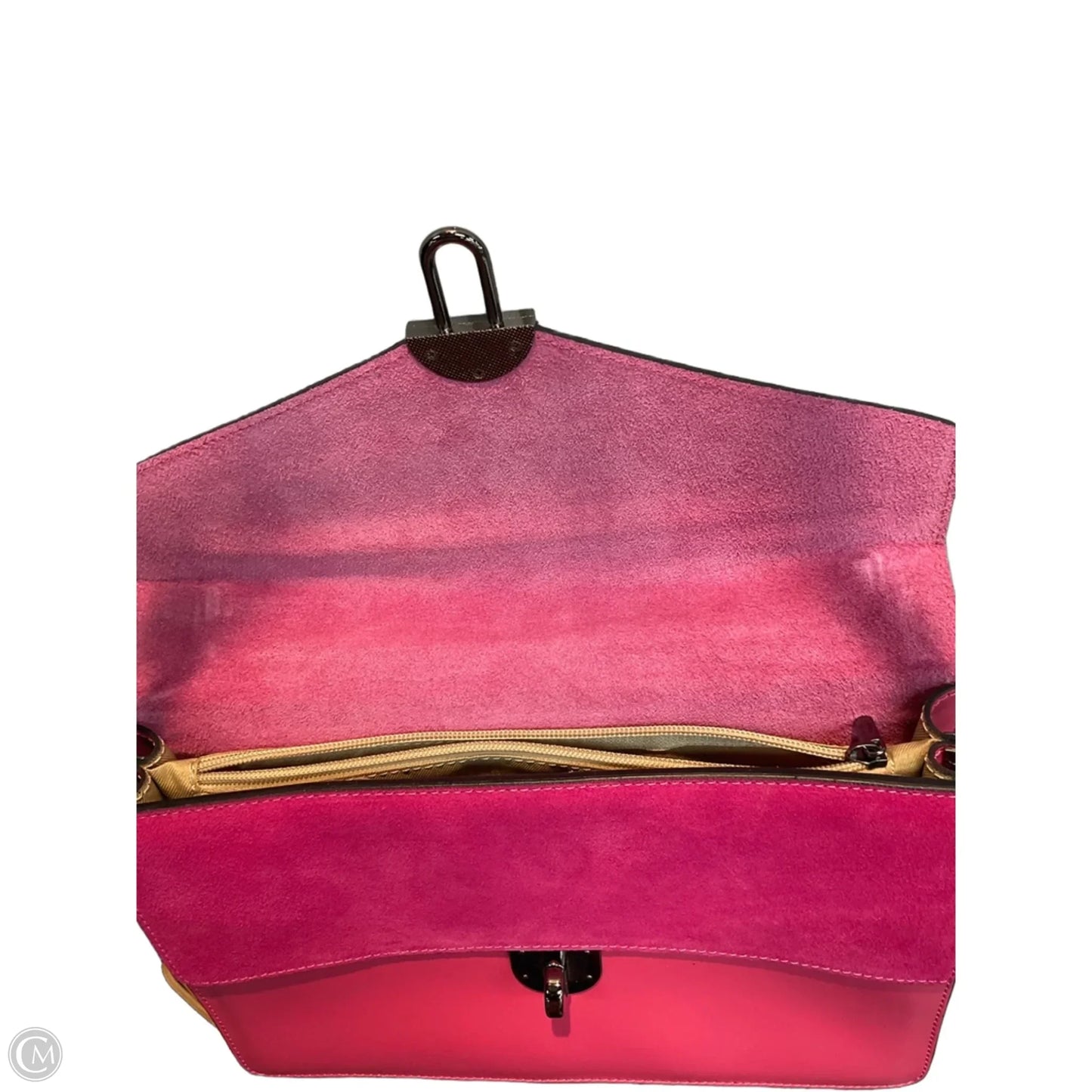 Crossbody Leather By Clothes Mentor, Size: Medium