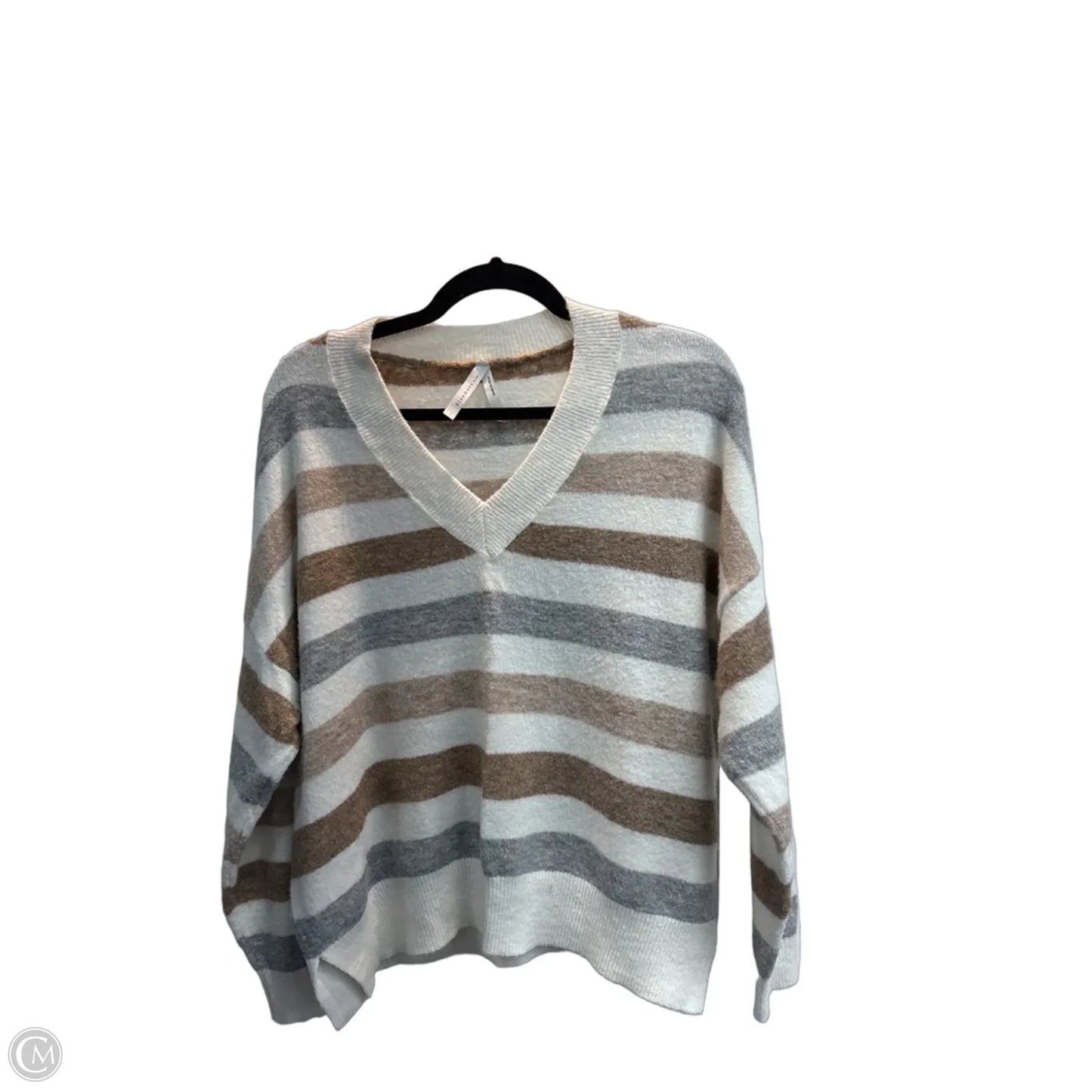 Sweater By Dreamers In Striped Pattern, Size: Xs