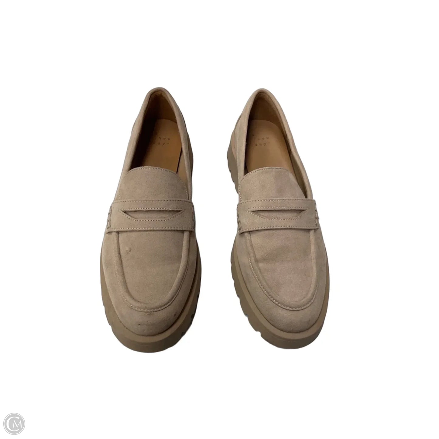 Shoes Flats By A New Day In Tan, Size: 9.5