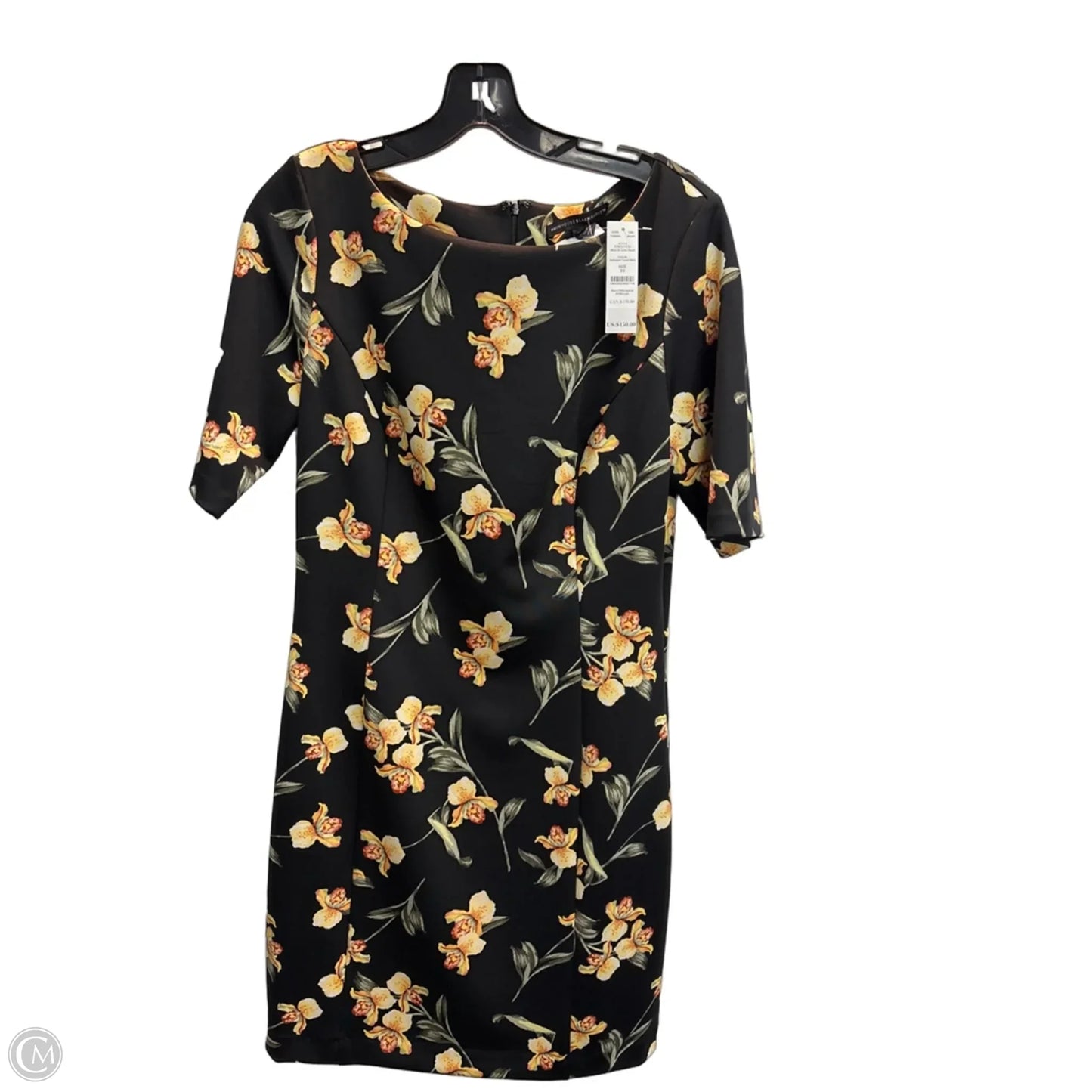 Dress Party Midi By White House Black Market In Floral Print, Size: M