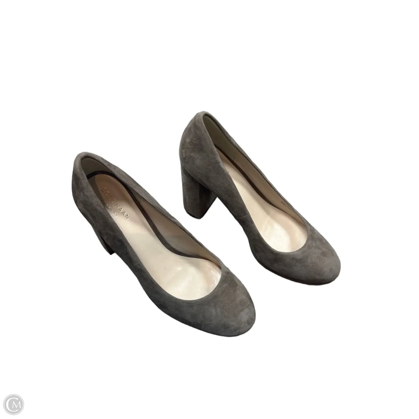 Shoes Heels Block By Cole-haan In Taupe, Size: 7.5