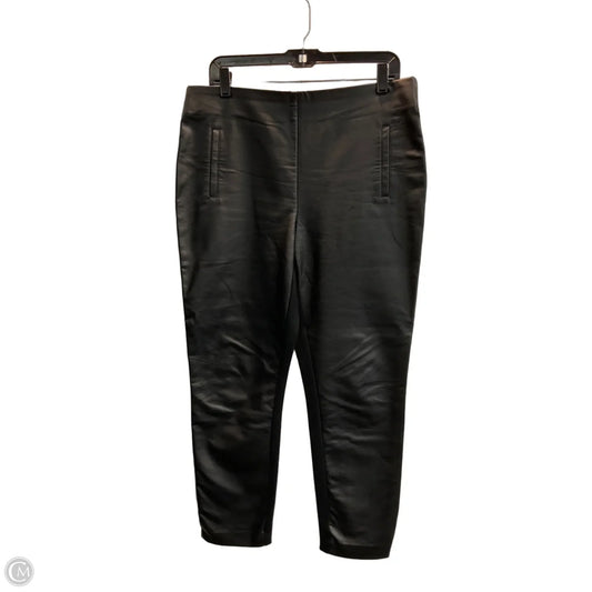 Pants Leggings By Chicos In Black, Size: 10